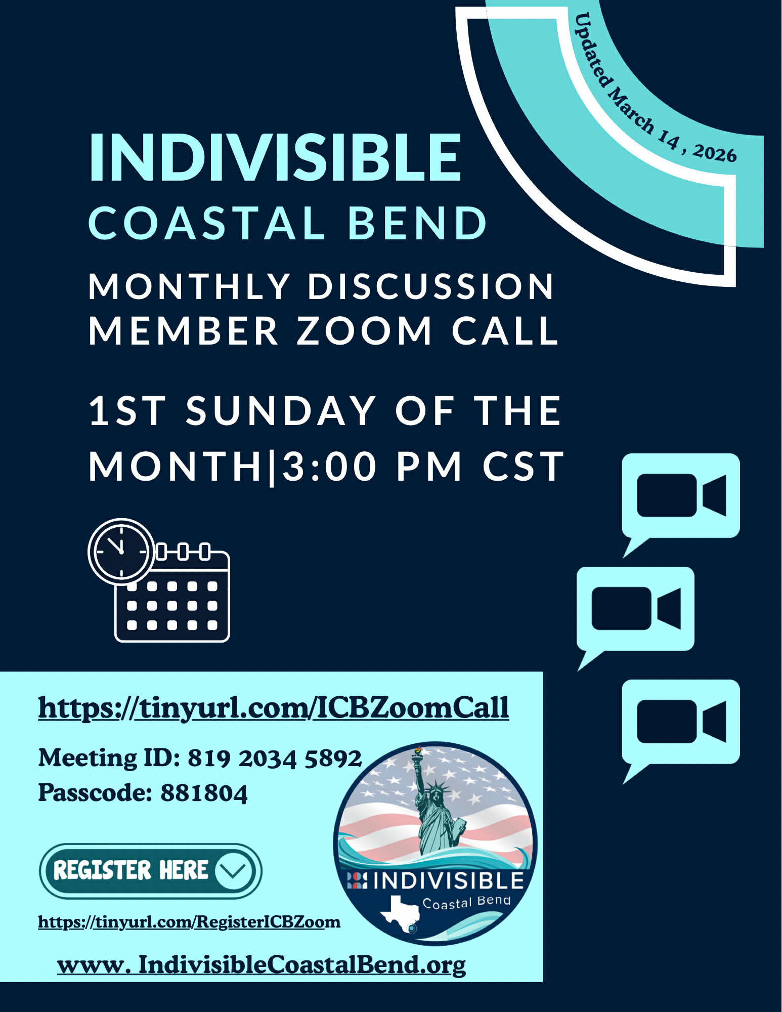 Monthly Member Meetings